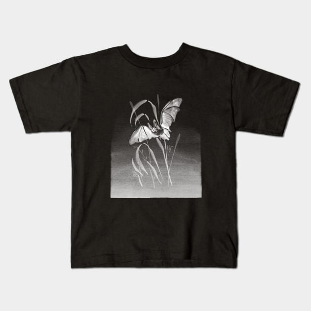 Bat Paintings Kids T-Shirt by Z1